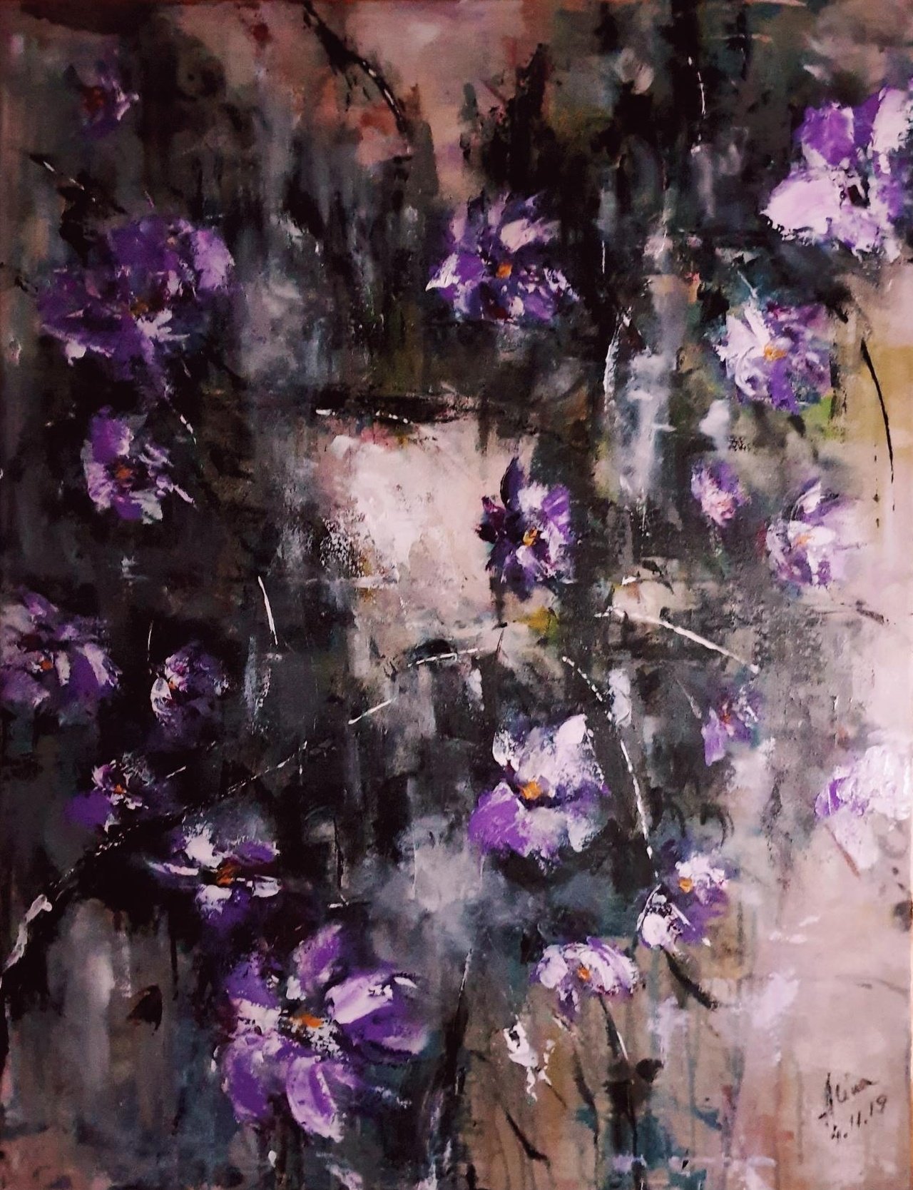 ArteDiAlina.com painting: soft voices